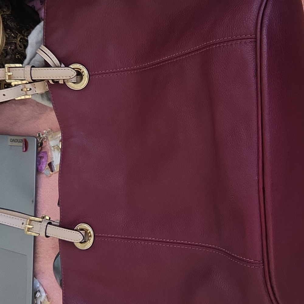 Michael Kors tote Burgundy - Picture 5 of 9